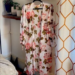 Floral kimono